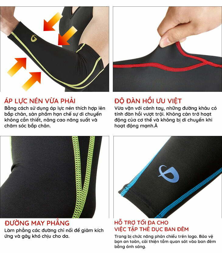 Ống Bọc Khuỷu Tay Phiten Sport Sleeve X30 For Arm (2 Cái) 4 Phụ Kiện Sức Khoẻ Phiten