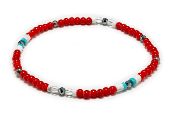 Vòng Đeo Chân Phiten Glass Beads Anklet 1 Vòng Đeo Chân Phiten Glass Beads Anklet