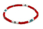 Vòng Đeo Chân Phiten Glass Beads Anklet