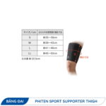 Đai Bảo Vệ Đùi Phiten hỗ trợ vận động trong thể thao