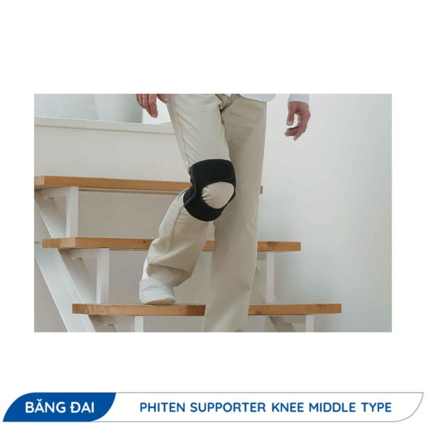 Đai Bảo Vệ Khớp Gối Phiten Metax_Loại vừa