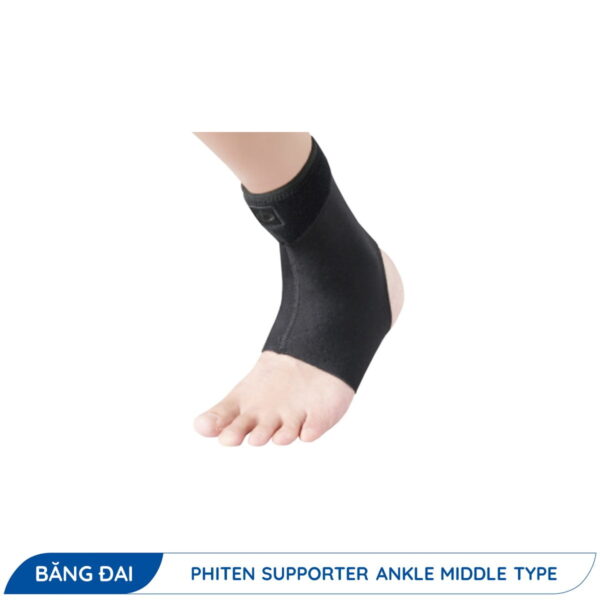 Đai Bảo Vệ Mắt Cá Chân Phiten_Loại vừa (1 Cái) 2 Đai Bảo Vệ Mắt Cá Chân Phiten_Loại vừa (1 Cái)