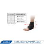 Đai Bảo Vệ Mắt Cá Chân Phiten hỗ trợ vận động trong thể thao