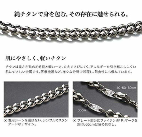 Dây Chuyền Phiten Carbonized Titanium 2 Dây Chuyền Phiten Carbonized Titanium