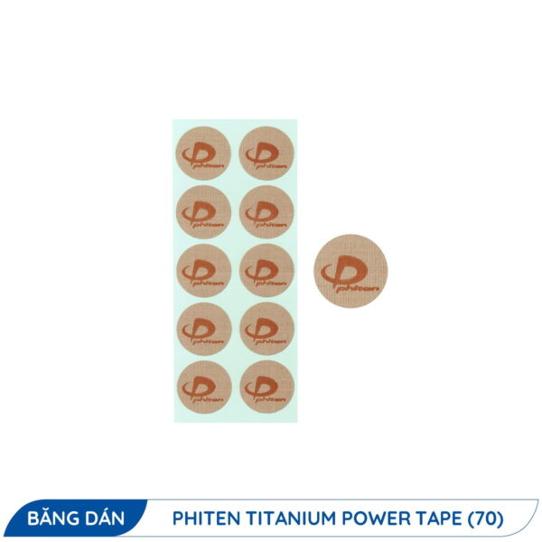 Miếng Dán Cơ Phiten Titanium Power Tape 2 Miếng Dán Cơ Phiten Titanium Power Tape