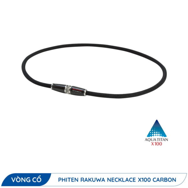 Vòng Cổ Phiten Rakuwa X100 Carbon