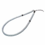 Vòng Cổ Phiten Titanium & Crystal (5Mm)