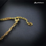 Vòng Đeo Chân Phiten Titanium Chain Anklet Gold IP