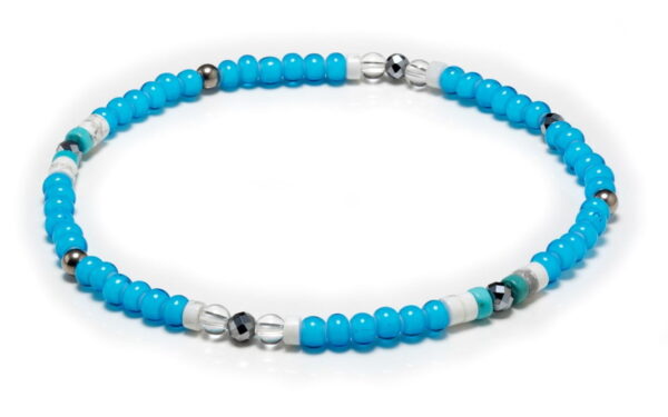 Vòng Đeo Chân Phiten Glass Beads Anklet 4 Vòng Đeo Chân Phiten Glass Beads Anklet